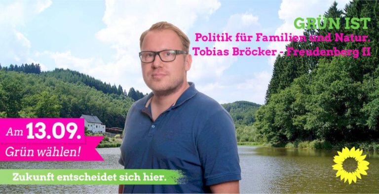 Tobias Bröcker – unser Kandidat für Freudenberg II