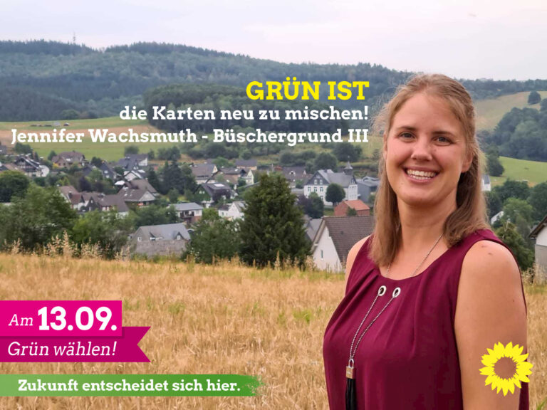 Jennifer Wachsmuth – unsere Kandidatin für Büschergrund III